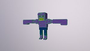 Voxel Zombie model