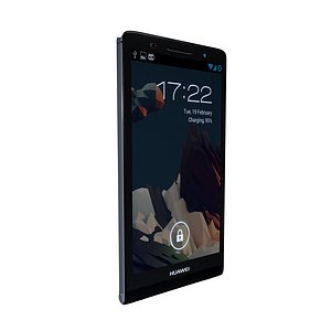 free huawei ascend p6 3d model