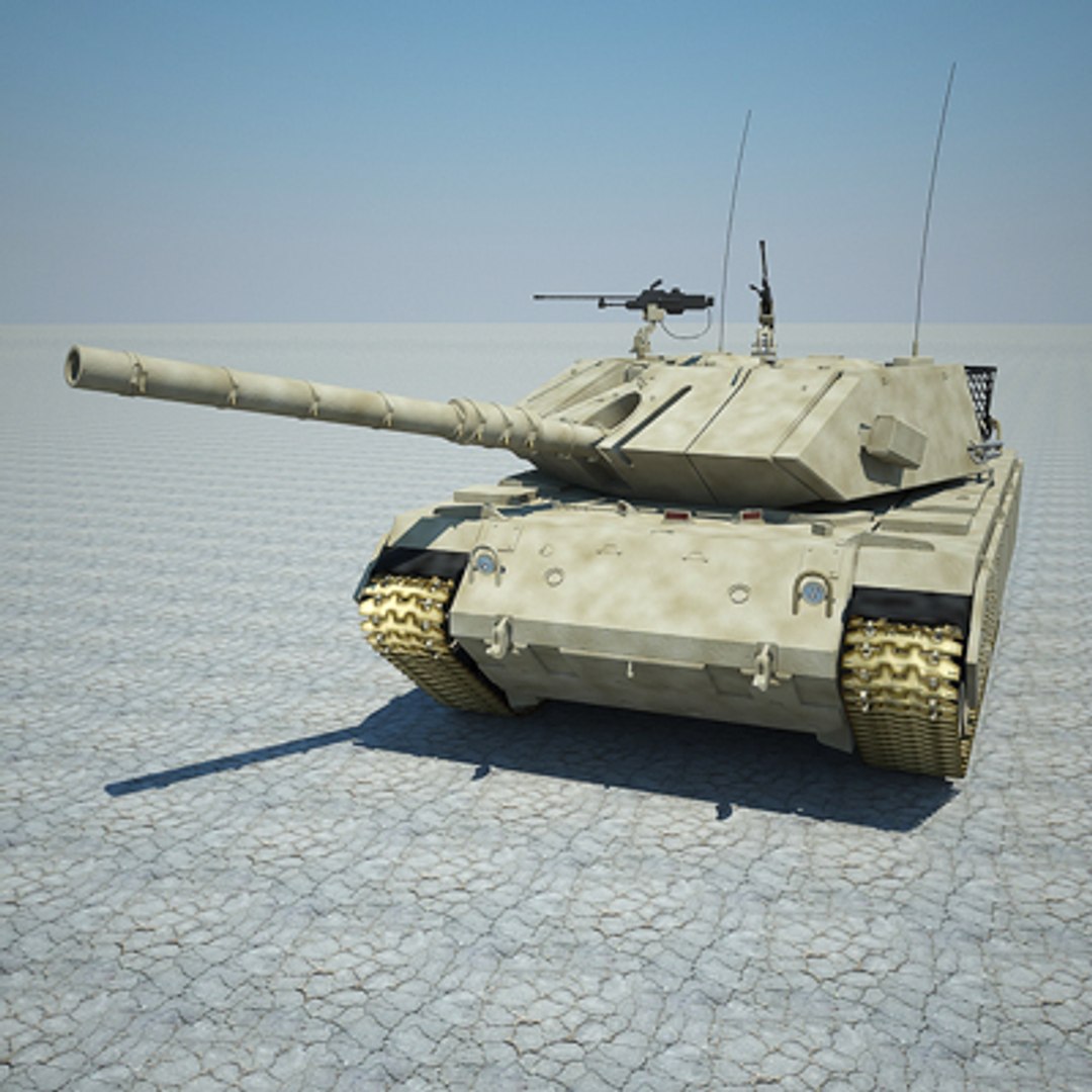 3d israel army tank magach model