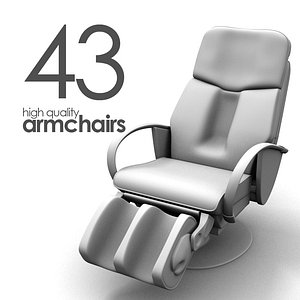 3d 43 armchairs