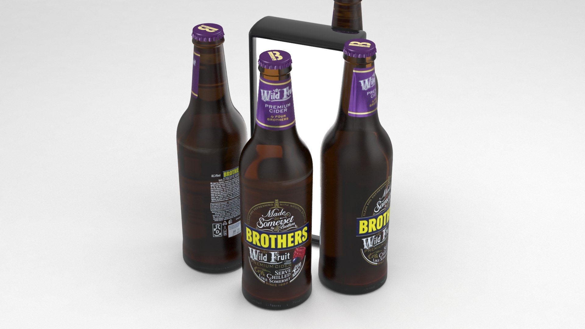Cider Bottle Model - TurboSquid 1377556