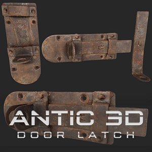 Door Latch 3D model