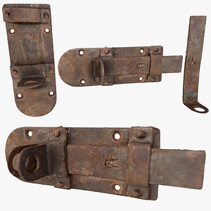 Door Latch 3D model