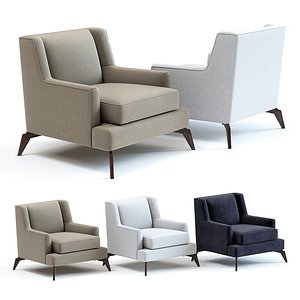 3D sofa chair enzo armchair model
