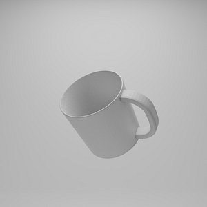 Mug Model  Low Poly