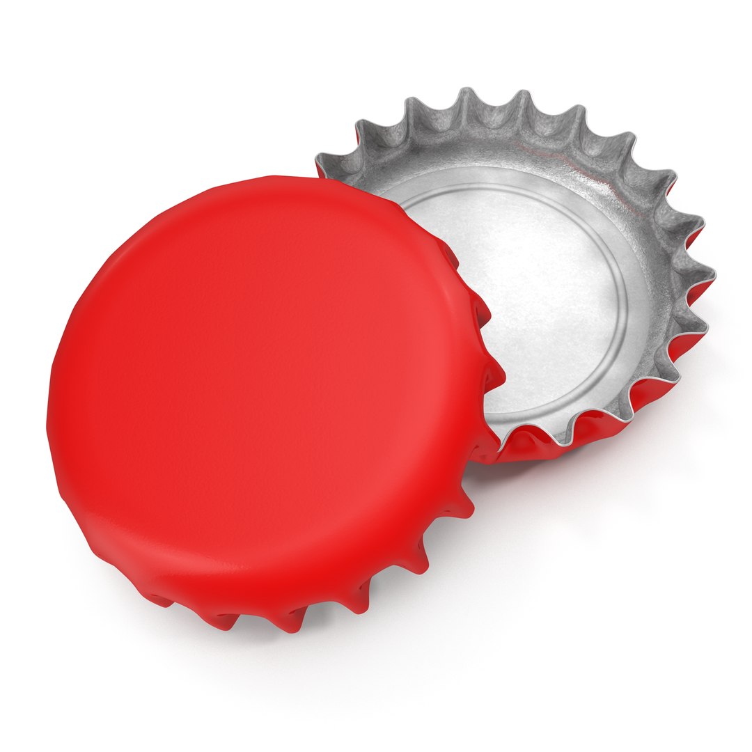 New Bottle Cap 3D model preview