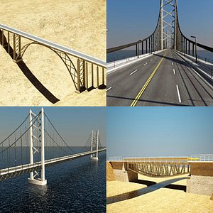 3d bridges road