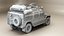 Apocalypse SUV 3D-Modell Gepanzertes Geländefahrzeug Keine Texturen