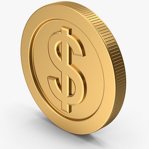 3D model Gold Coin