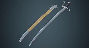 3D sabre 1a model