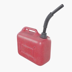 3D Gas Cans 5 Litre 01 f model