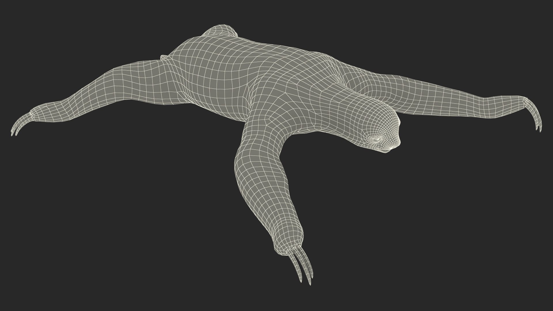 3D Model Sloth Fur - TurboSquid 2177597