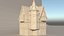 Fantasy mittelalterliches Haus 06 3D-Modell