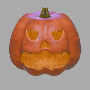 3D Halloween Pumpkin V3
