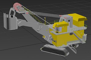 shovel 3D model