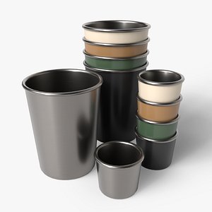3D camping cup bundle