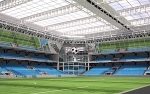 soccer 3d model