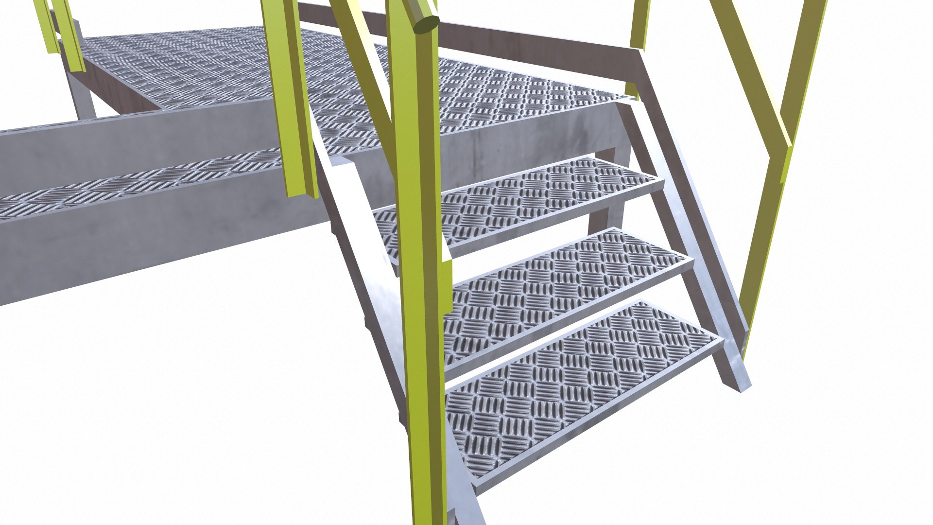 3D Platform Structure - TurboSquid 2334026