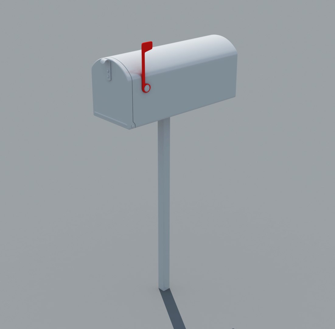 Mail Box 3d Max