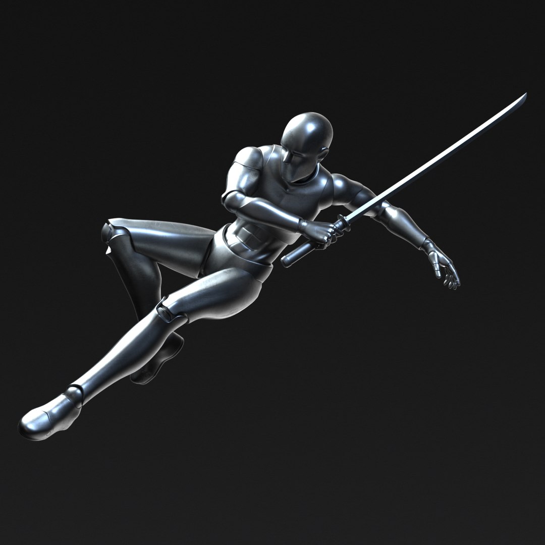 Action Rig Character 3D - TurboSquid 1318878