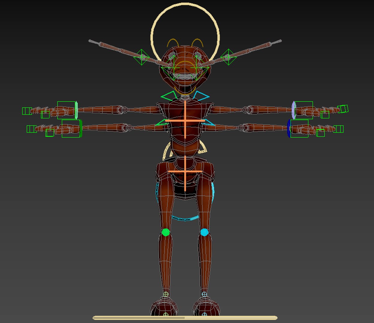 3D Ant Rig - TurboSquid 1152518