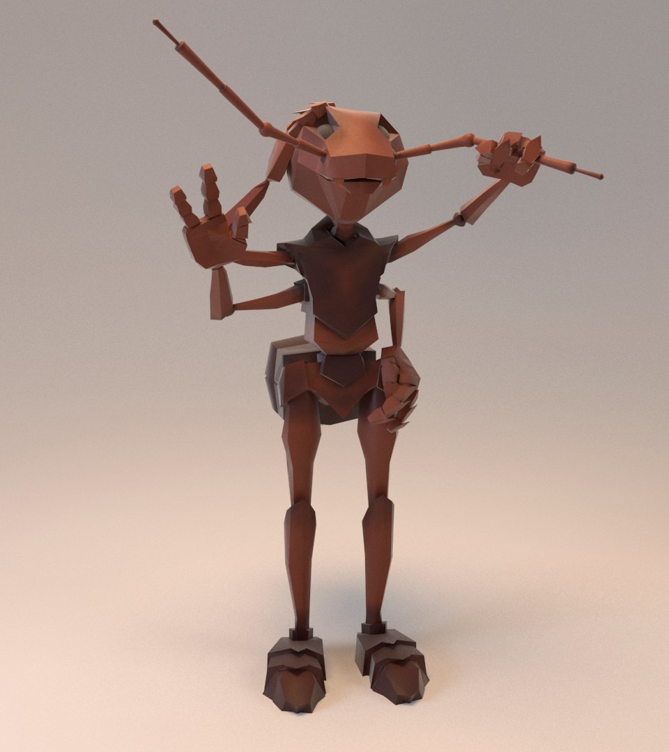 3D Ant Rig - TurboSquid 1152518