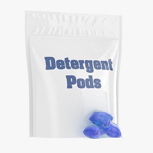 3D Laundry Detergent Pods Package