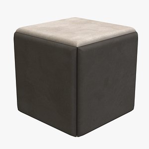 Square Stackable Sofa Chair 3D model