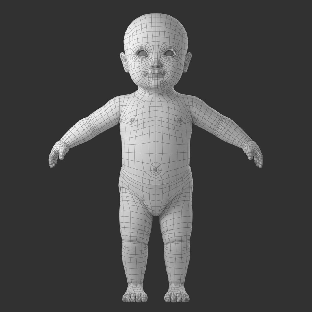 3D baby rig - TurboSquid 1155477