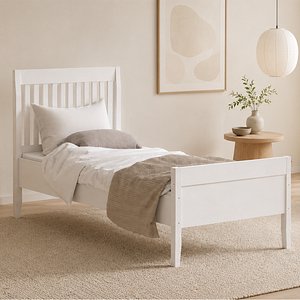Modern Wooden Single Bed Twin Bed Furniture - MorisonDesign