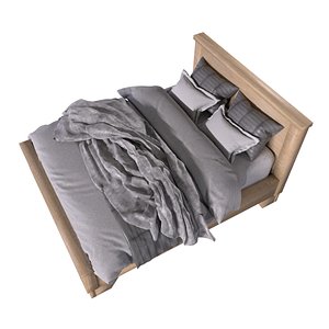 WoodBed 3D model