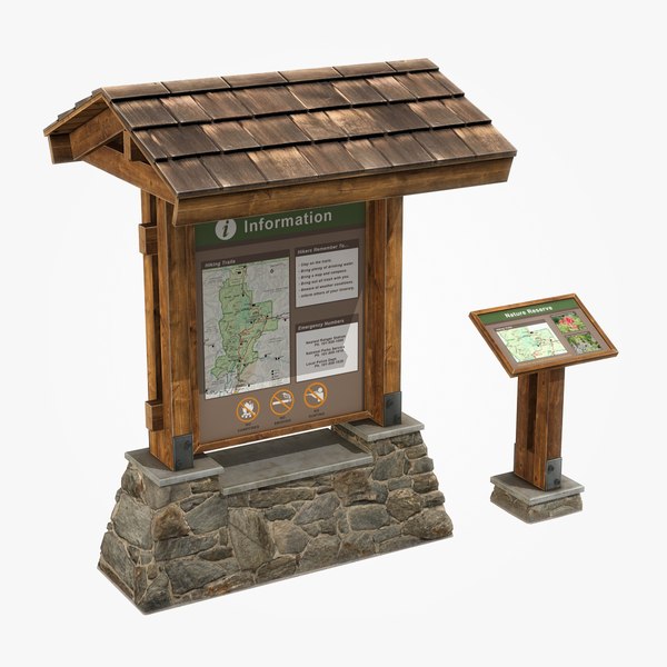 information boards model