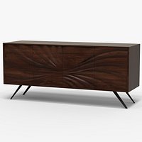 Contemporary Wooden Sideboard Buffet