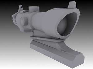 3dsmax acog 4x32 scope