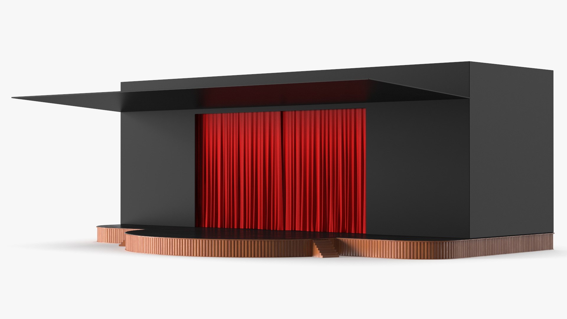 3D model Simple Theater Stage with Red Curtain and Black Backdrop https://p.turbosquid.com/ts-thumb/N2/eh9EYR/uG/simple_theater_stage_with_red_curtain_and_black_backdrop_006/jpg/1765148955/1920x1080/fit_q87/fb033b8b5b31db7d427fa643874c6363c708fae5/simple_theater_stage_with_red_curtain_and_black_backdrop_006.jpg