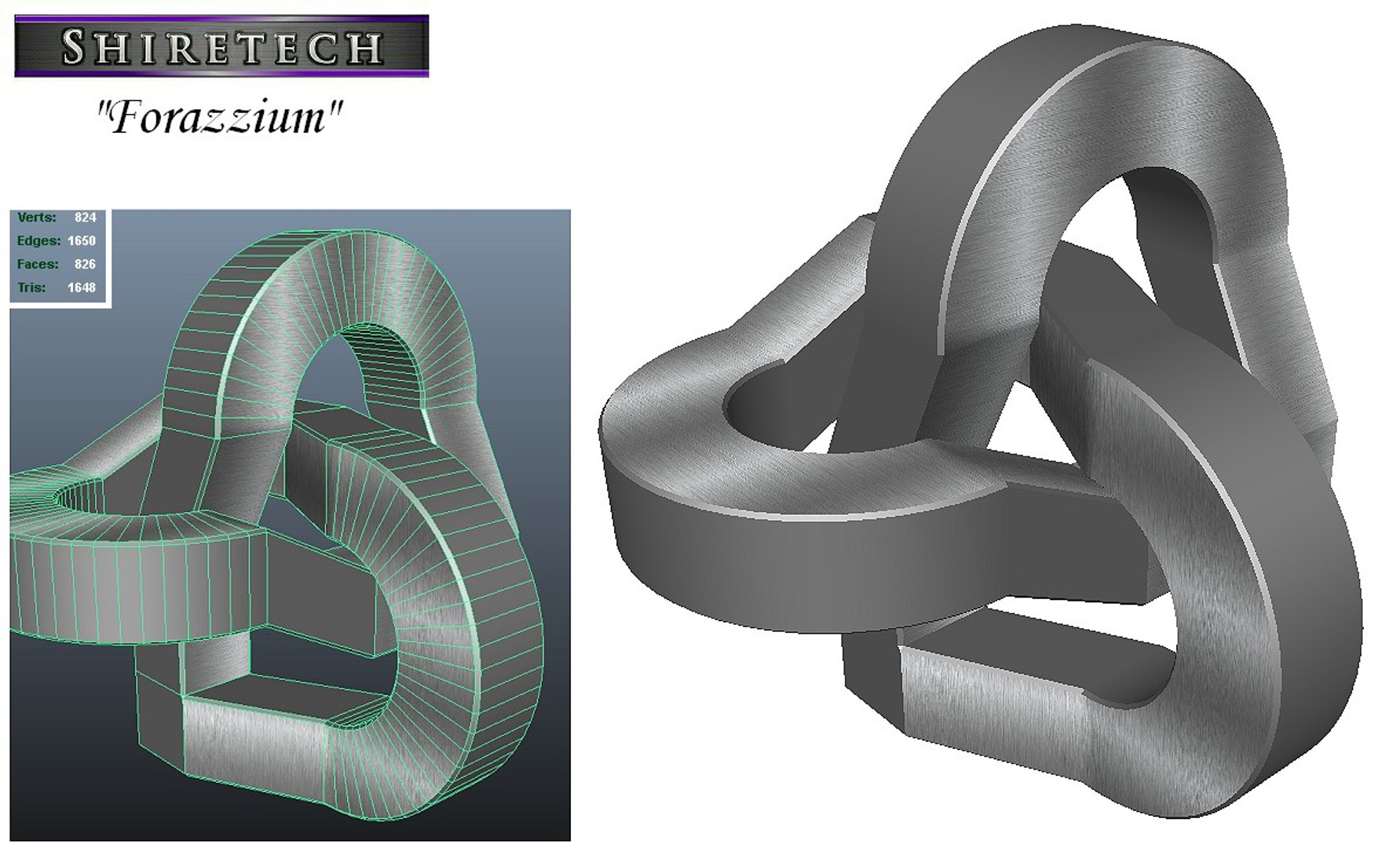 Metal Art Sculpture 09 3D Model - TurboSquid 1261484
