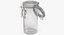 気密蓋付きガラス瓶1100 ml