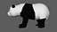 Personagem de Panda Abimado