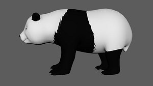 Animated Panda Character
