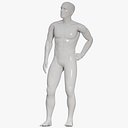 Male mannequin pose 5 PBR