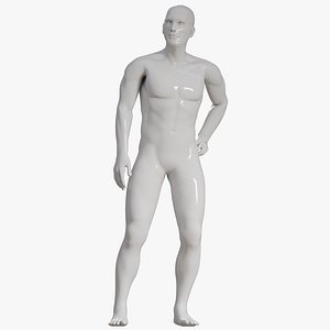 Male mannequin pose 5 PBR