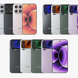 Xiaomi 17 Series 3D model