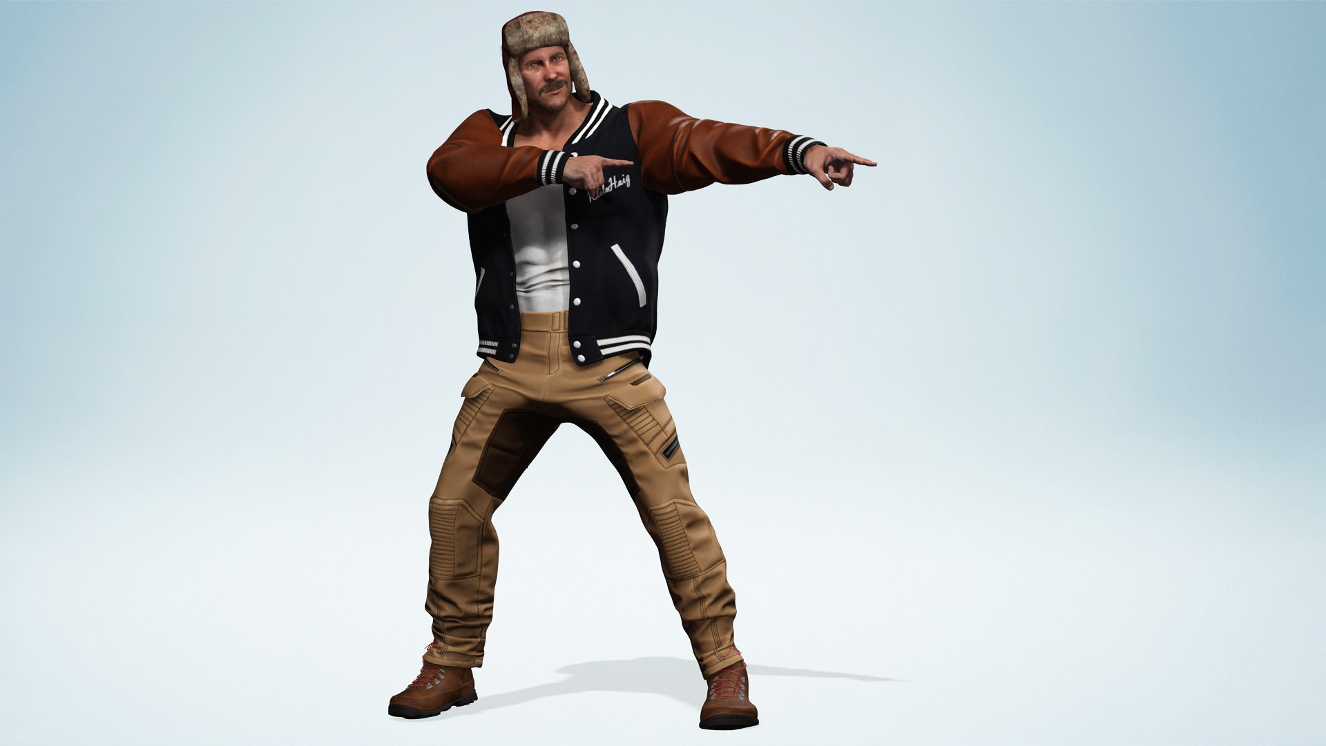 Rugged Winter Explorer 3D Male Character Realistic Hunter Style 3D model https://p.turbosquid.com/ts-thumb/N2/nDdiJE/O8/6/png/1758397020/1920x1080/fit_q87/aa189386d837bd3d8533271a0b56a9704c18d408/6.jpg