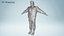 坚固的冬季探险家 3D 男性角色逼真的猎人风格