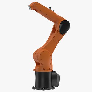 Generic Industrial Robot Arm Rigged for Maya