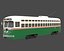 PCC Trolley Car Municipal Retro Railway