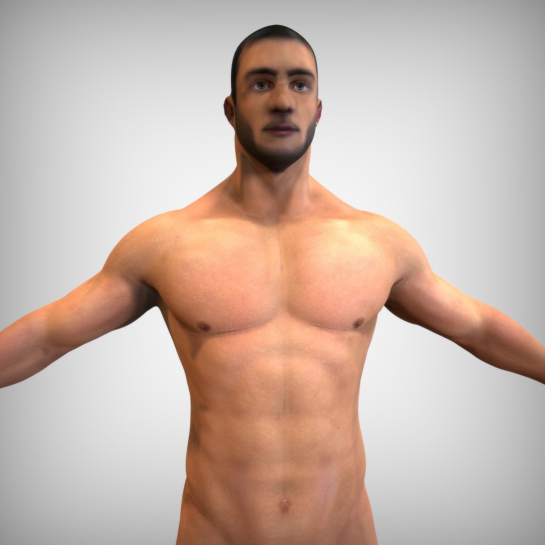 Human Male 3D Model - TurboSquid 1520681