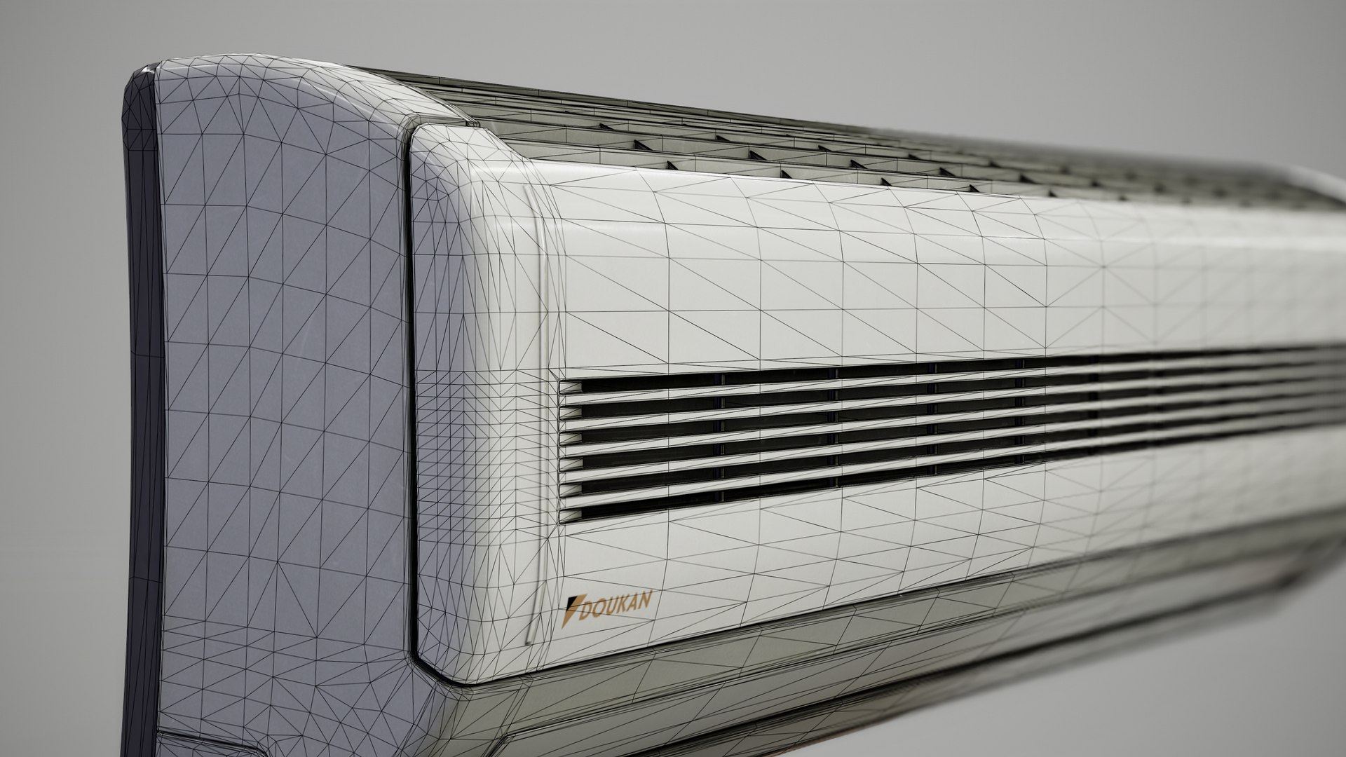 Air Conditioner Indoor Unit 3D Model - TurboSquid 1723354