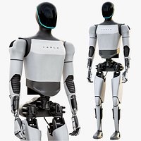 Tesla Optimus Gen 2 Humanoid Robot PBR