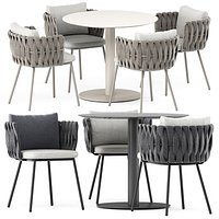 Tosca armchair and T-table